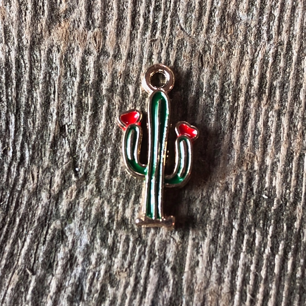 🔥HOT SALE🔥 Gold Plated Enamel Charm - Picture 1 of 5